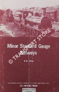 Book cover of Minor Standard Gauge Railways by KIDNER, R.W.